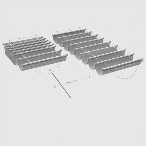 ECOOPTS 7'x16' Retractable Wave Canopy
